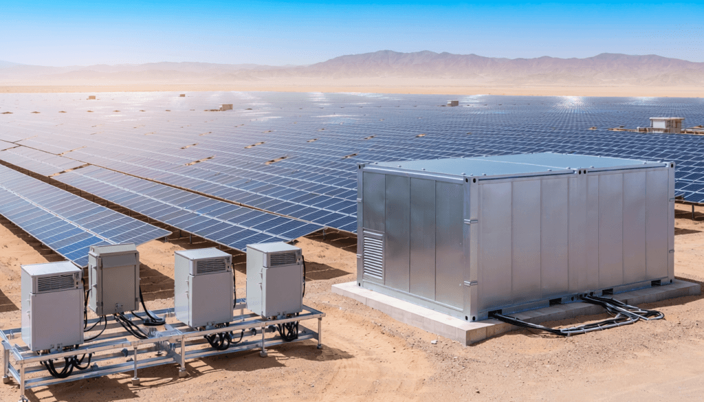 Comparison of string vs central inverters in Morocco